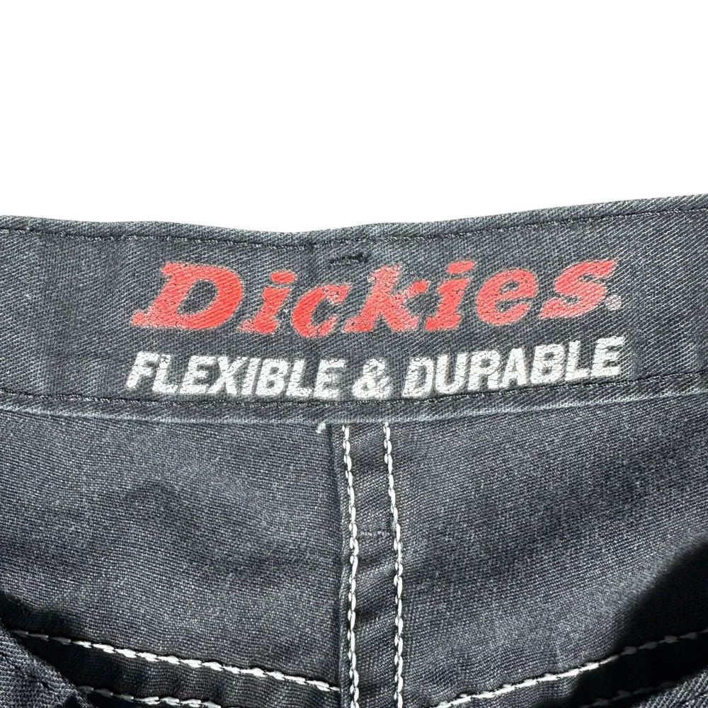 Dickies Flexible Durable Workwear Utility Pants Charcoal Fade Baggy Mens 34x28